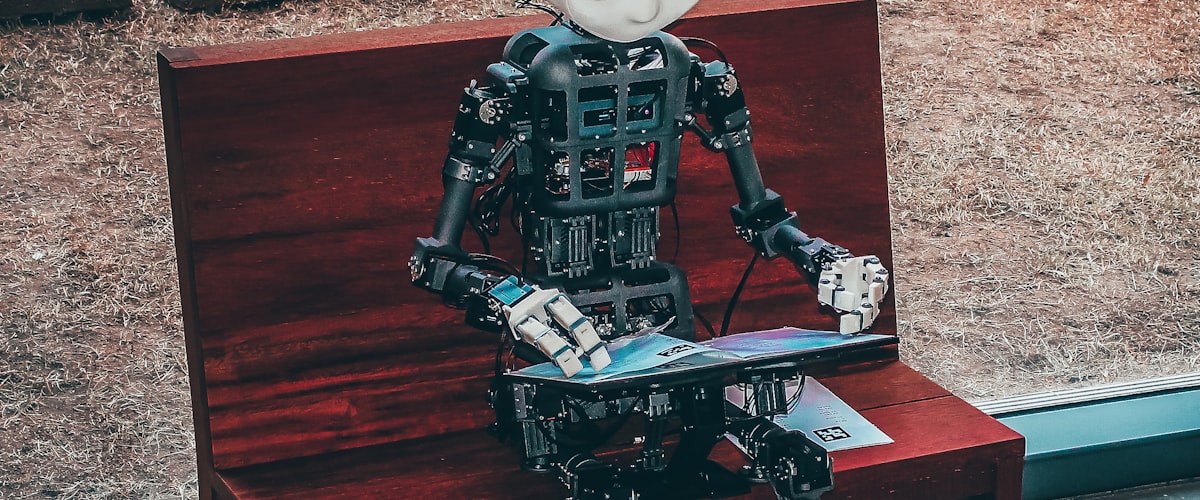 AI technology and neural network visualization